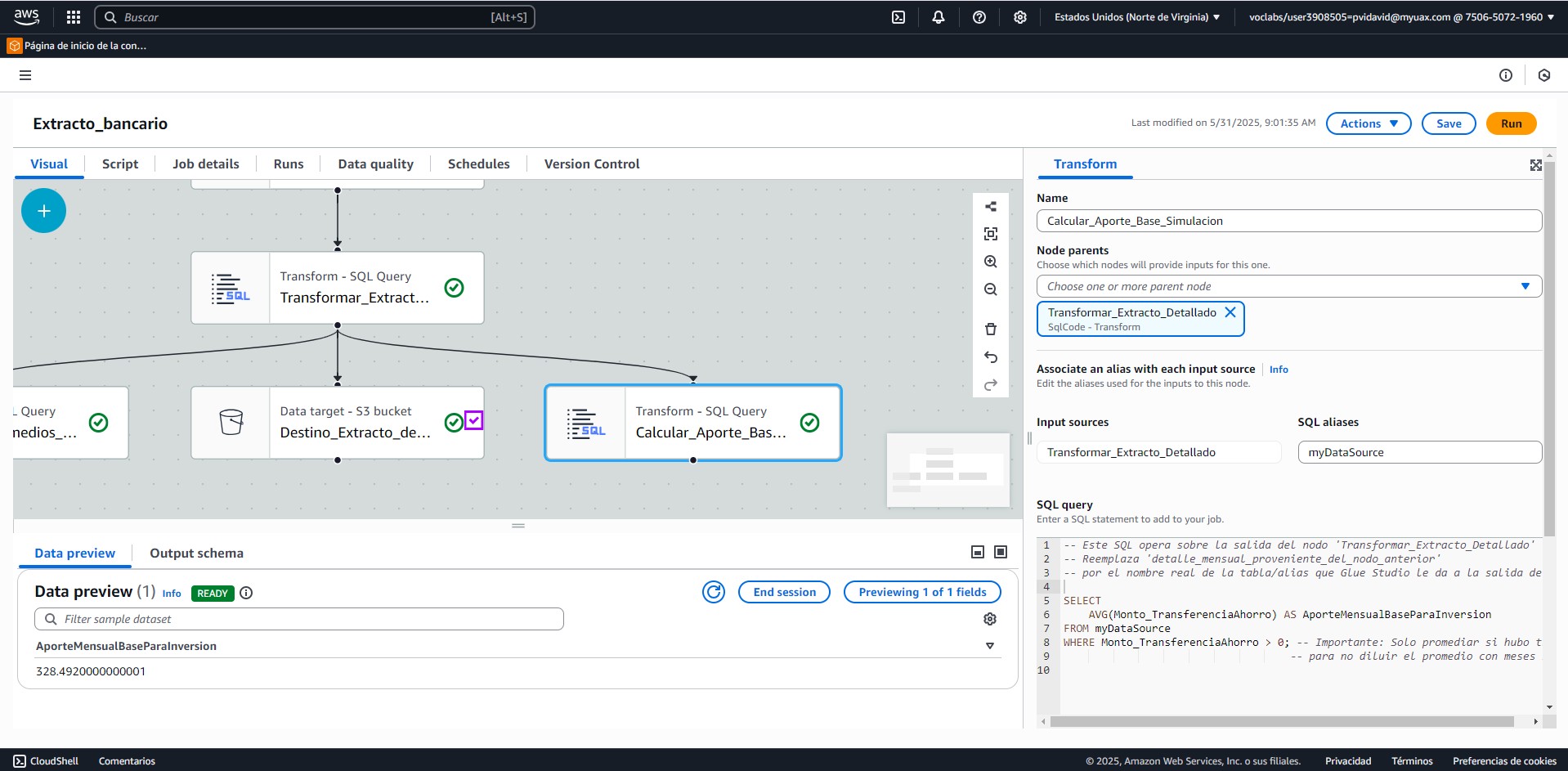 SQL Aporte Base
